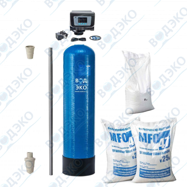 Автоматическая установка фильтрации и обезжелезивания АКВАФЛОУ FR 50/F-67C